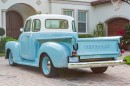 383-Powered 1950 Chevrolet 3100 5-Window Pickup on Bring a Trailer