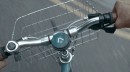BeeLine is a navigation gadget for cyclist