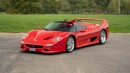 The Ferrari F50 roadster