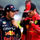 Perez and Sainz at the Belgian GP