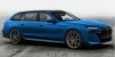 2023 BMW 760i Touring is a 7 Series station wagon rendering by j.b.cars