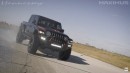 Hennessey Maximus Jeep Gladiator test drive at the Pennzoil Proving Ground
