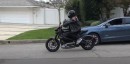 Ben Affleck on Harley-Davidson LiveWire
