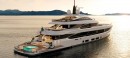 New Dyna superyacht with Oasis Deck by Benetti