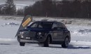 Bentley Bentayga drifting