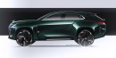 Bentley EXP8 rendering
