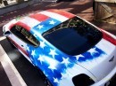Bentley Conti GT Art Car Combines Batman and American Flag