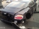 Bentley Continental GT Crash in China