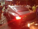 Bentley Continental Supersports crash