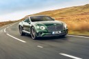 Bentley Continental GT Convertible with Tweed Hood option