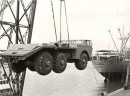 Berliet T100 - the first ultra-heavy truck in the world