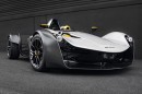 Hypetex-colored carbon fiber version of the BAC Mono R supercar