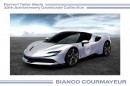 Ferrari Cavalcade 10th Anniversary Collection Bianco Courmayeur