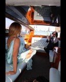 Beyonce and Jay-Z in Water Limo