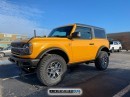 2021 Ford Bronco spotted in Bid Bend, Badlands and Wildtrack trim