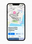 New Apple Maps experience in New Zealand