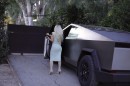 Kim Kardashian and her 5-year-old son Psalm have matching Cybertrucks now
