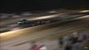 Twin Turbo Chevy Camaro drags Ford Mustangs on National No Prep Racing Association