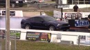 94mm Turbo Coyote Mustang 7.5 at 185 MPH, Then Riding Out A Nice Wheelie