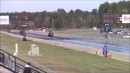 94mm Turbo Coyote Mustang 7.5 at 185 MPH, Then Riding Out A Nice Wheelie