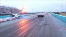 Big Turbo vs. Blown Chevrolet Camaro Big Tire Class by National No Prep Racing Association