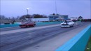 Big Turbo vs. Blown Chevrolet Camaro Big Tire Class by National No Prep Racing Association