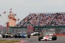 Historic Formula One cars at Silverstone Classic