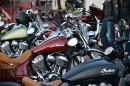 Indian Motorcycle ride-out in Faak Am See