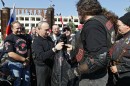President Putin and Alexander “The Surgeon” Zaldostanov, founder of The Night Wolves motorcycle club