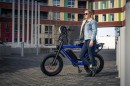 The Moto is the first moped-style bike from Biktrix, offering extended range of over 100 miles per charge