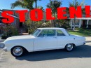 1962 Chevy II Nova that belongs to Green Day's Billie Joe Armstrong, stolen in California