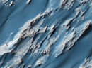 Extremely old landslide in Ophir Chasma