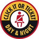 Click it or Ticket Safety Campaign badge