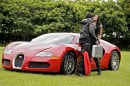 Birdman and his red Veyron