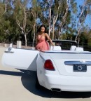 Blac Chyna and Rolls-Royce Dawn