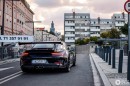 Black 2019 Porsche 911 GT3 RS with Lizard Green Details