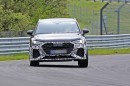 Black 2020 Audi RS Q3 Spied at the Nurburgring, Looks Menacing