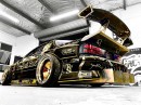 Black and Gold Kiwi RX-7 Looks Like a Giant Hot Wheels Super Treasure Hunt