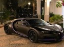 Black and Purple Bugatti Chiron
