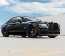 Black Badge x Hermes Rolls-Royce Ghost custom on AL13 wheels