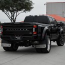 Ford F-450 Platinum Power Stroke dually lifted on Forgiato 26s by autoplexcustoms