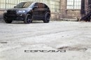 Black on Black BMW E70 X5 Rides on Concavo Wheels