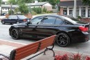 Black on Black BMW F01 7 Series