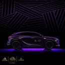 Black Panther Wakanda Forever Lexus RX 500h Direct4 custom SUV