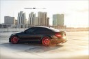 C63 AMG on ADV.1 Wheels by Mode Carbon