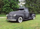 Blacked Out 1951 Chevrolet pickup truck