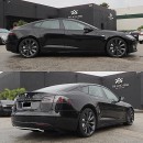 Blacked Out Tesla Model S
