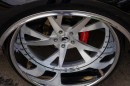 Blanco Caine Oldsmobile Cutlass Hi-Riser on Forgiato 24s