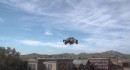 Bryce Menzies launches 397.4 feet into the air for Guinness' longest pickup truck ramp jump title