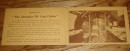 Official 1926 brochure for the Douglas fir log motorhome